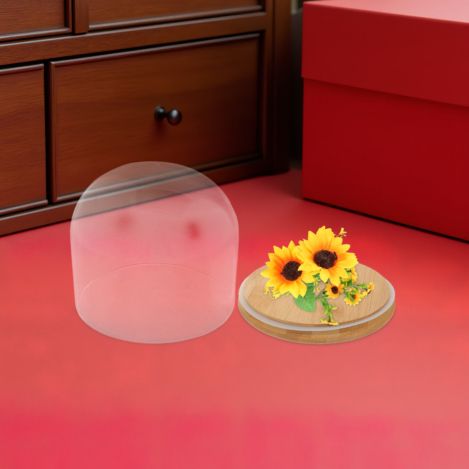 Прозрачный стеклянный купол-кл – обзор и цена Plastic Dome Clear